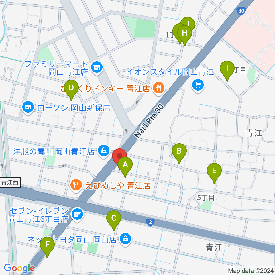 スタジオクレセント周辺の駐車場・コインパーキング一覧地図