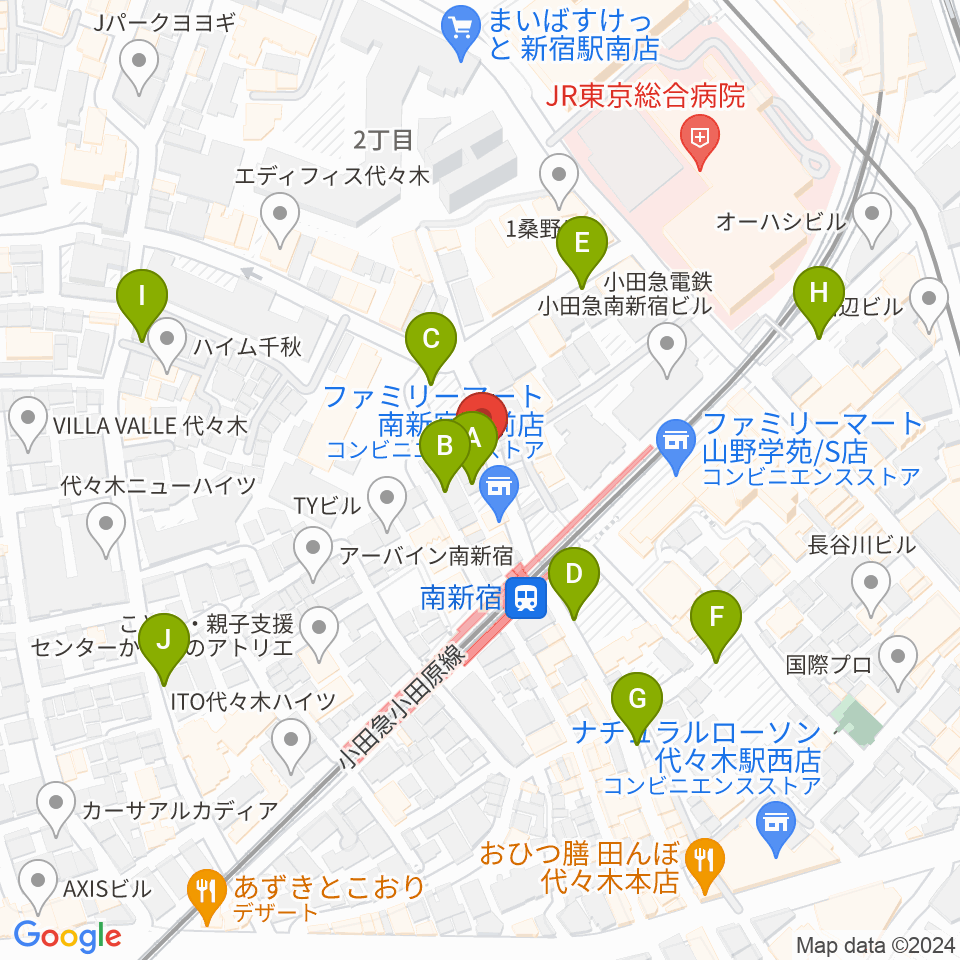 BC WORLDスタジオ周辺の駐車場・コインパーキング一覧地図