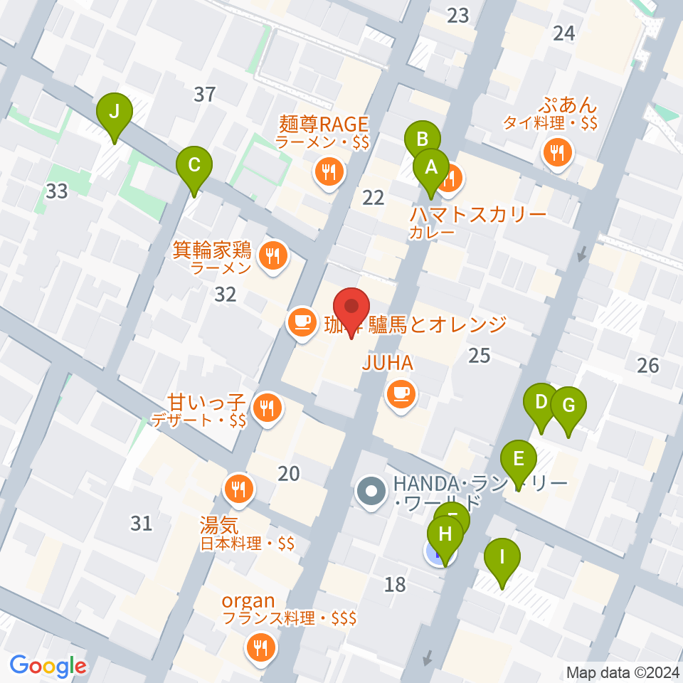 西荻窪ミントンハウス周辺の駐車場・コインパーキング一覧地図