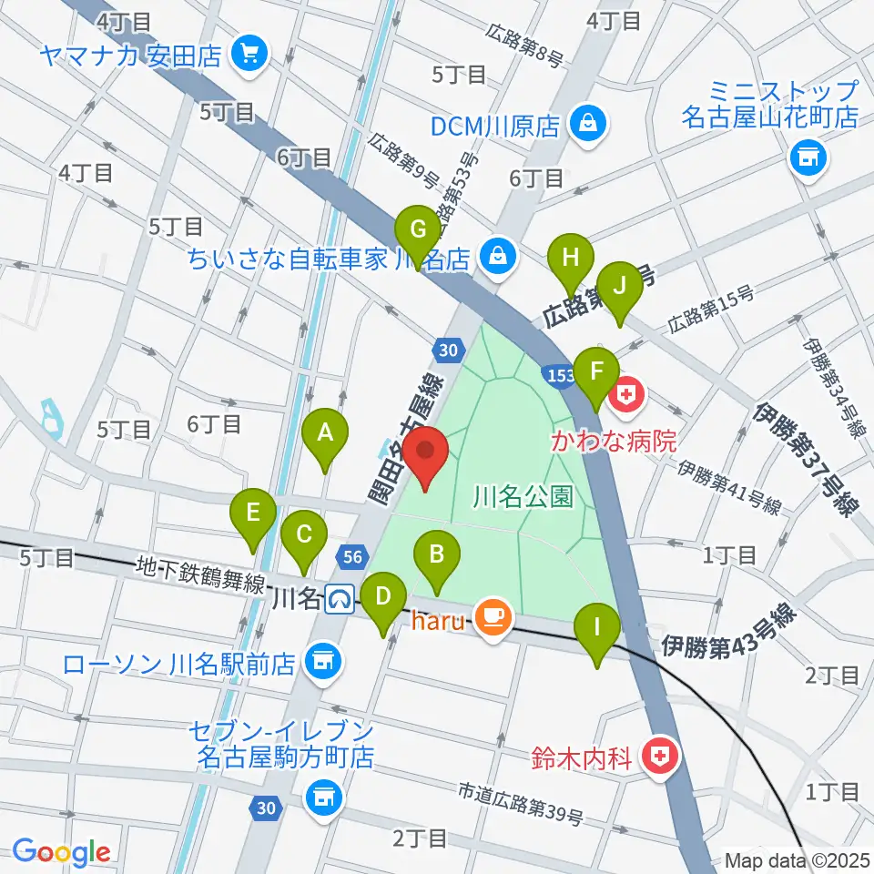 昭和文化小劇場周辺の駐車場・コインパーキング一覧地図