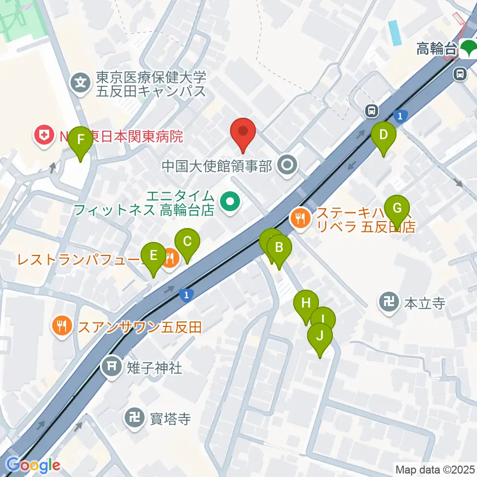あげいし弦楽器工房周辺の駐車場・コインパーキング一覧地図
