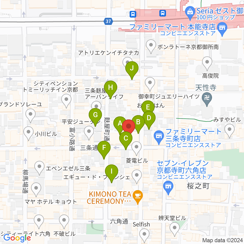 Le club Jazz周辺の駐車場・コインパーキング一覧地図