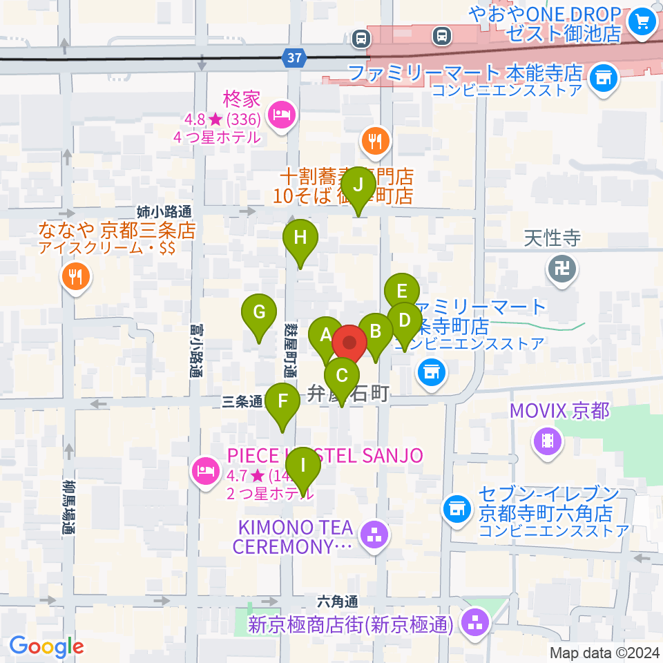 Le club Jazz周辺の駐車場・コインパーキング一覧地図