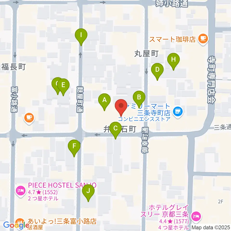 Le club Jazz周辺の駐車場・コインパーキング一覧地図