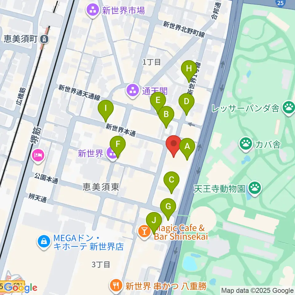 朝日劇場周辺の駐車場・コインパーキング一覧地図