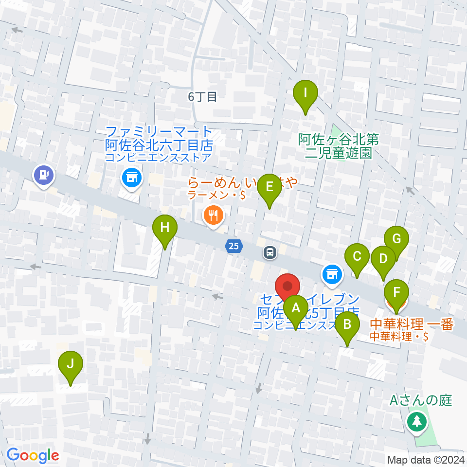 阿佐ヶ谷家劇場周辺の駐車場・コインパーキング一覧地図