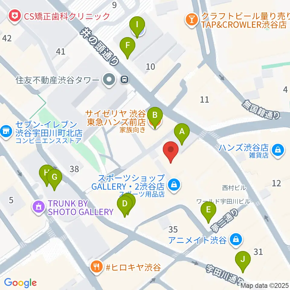 Lavocボーカル教室周辺の駐車場・コインパーキング一覧地図
