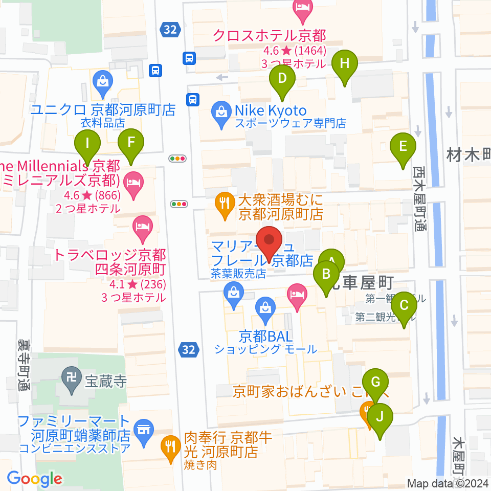 音まかす周辺の駐車場・コインパーキング一覧地図