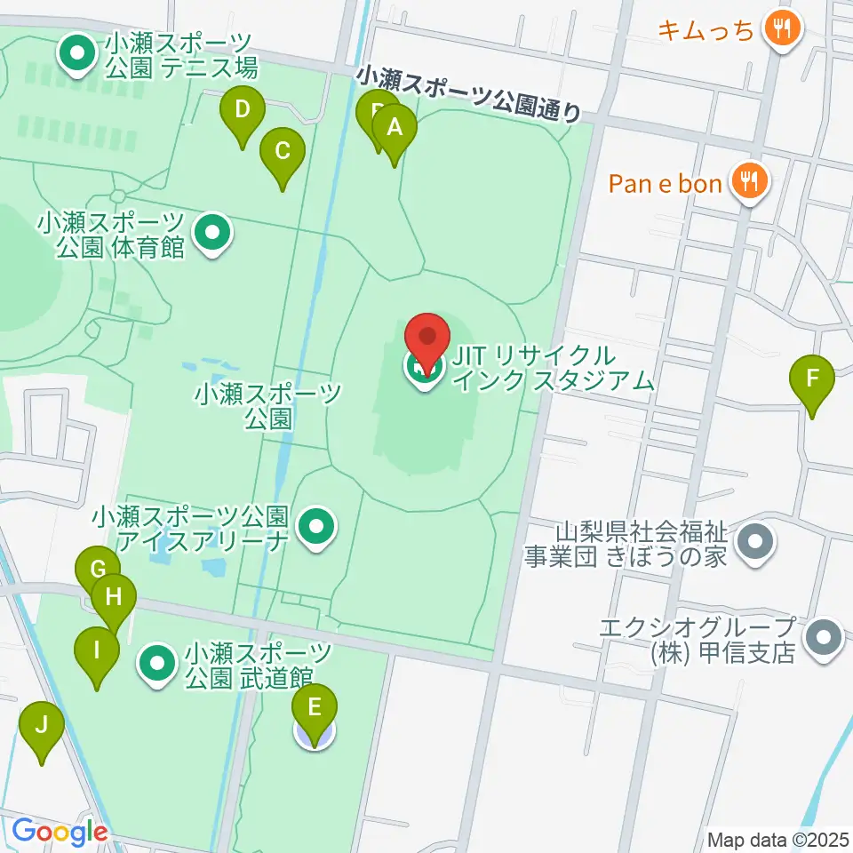 Jit リサイクルインク スタジアム周辺の駐車場・コインパーキング一覧地図