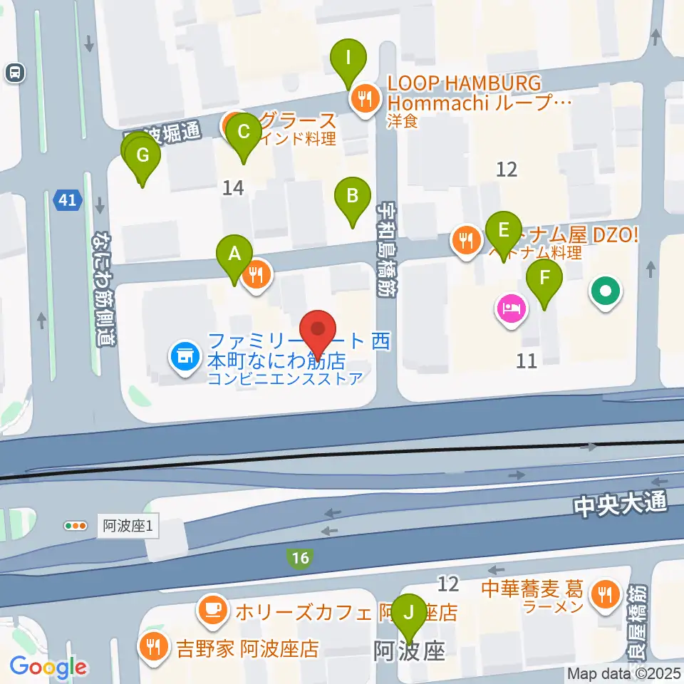綺羅星ホール周辺の駐車場・コインパーキング一覧地図