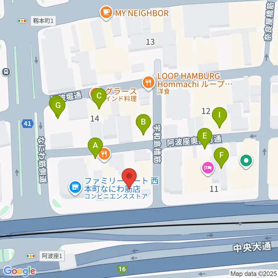 綺羅星ホール周辺の駐車場・コインパーキング一覧地図