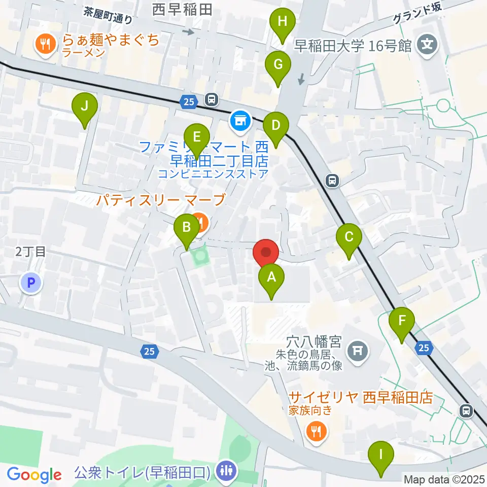 トーキョーコンサーツ・ラボ周辺の駐車場・コインパーキング一覧地図