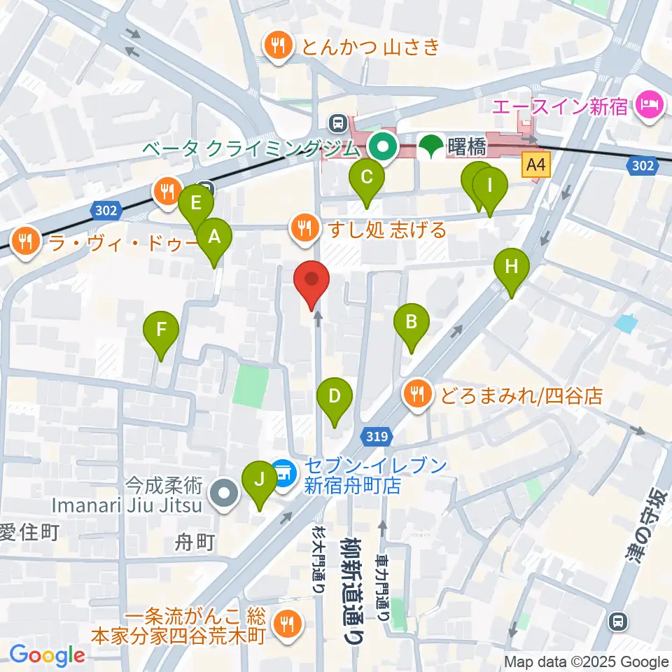 曙橋Bar461周辺の駐車場・コインパーキング一覧地図