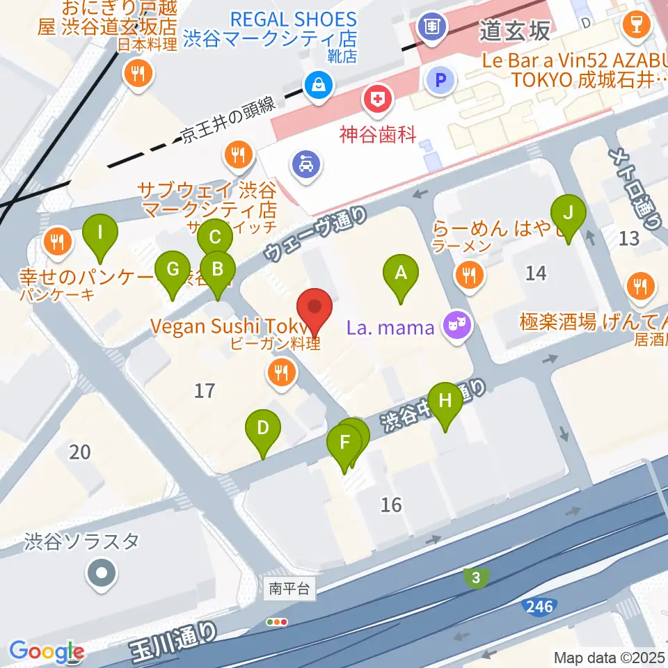 ノナカ・アンナホール周辺の駐車場・コインパーキング一覧地図