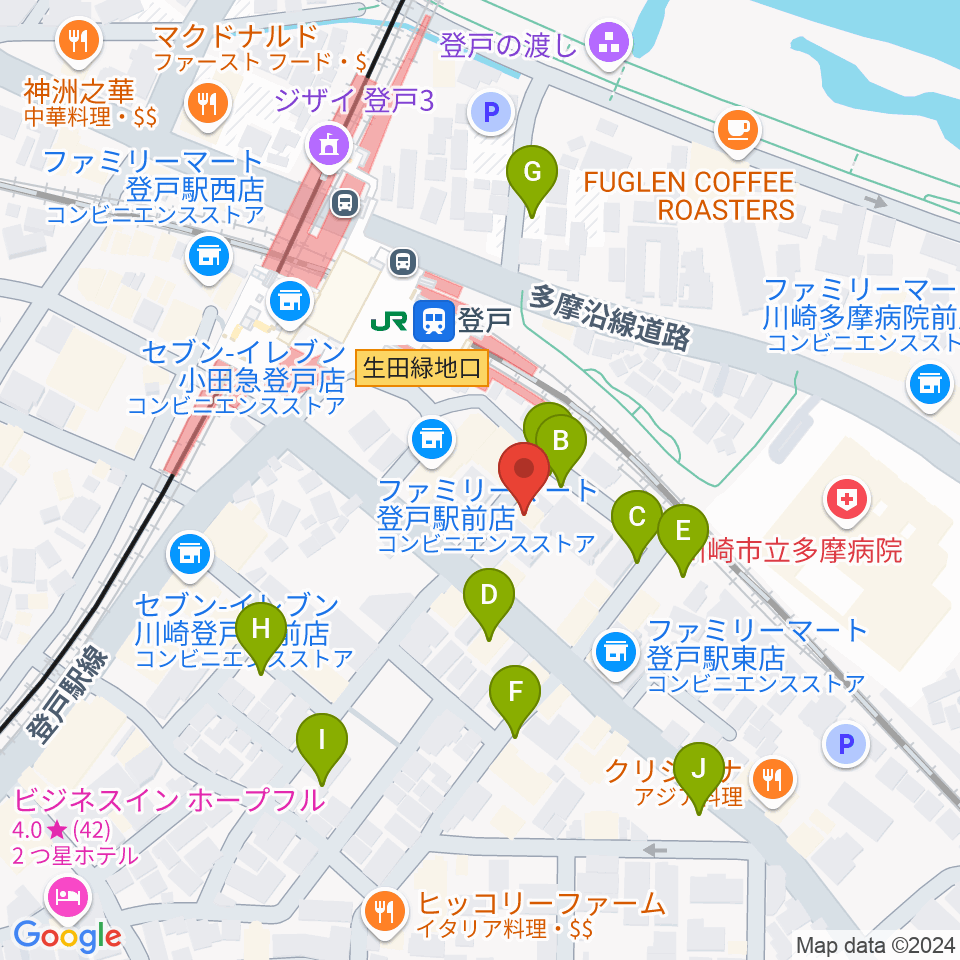 オンゴ周辺の駐車場・コインパーキング一覧地図