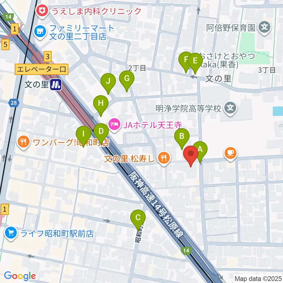 IS STUDIO周辺の駐車場・コインパーキング一覧地図