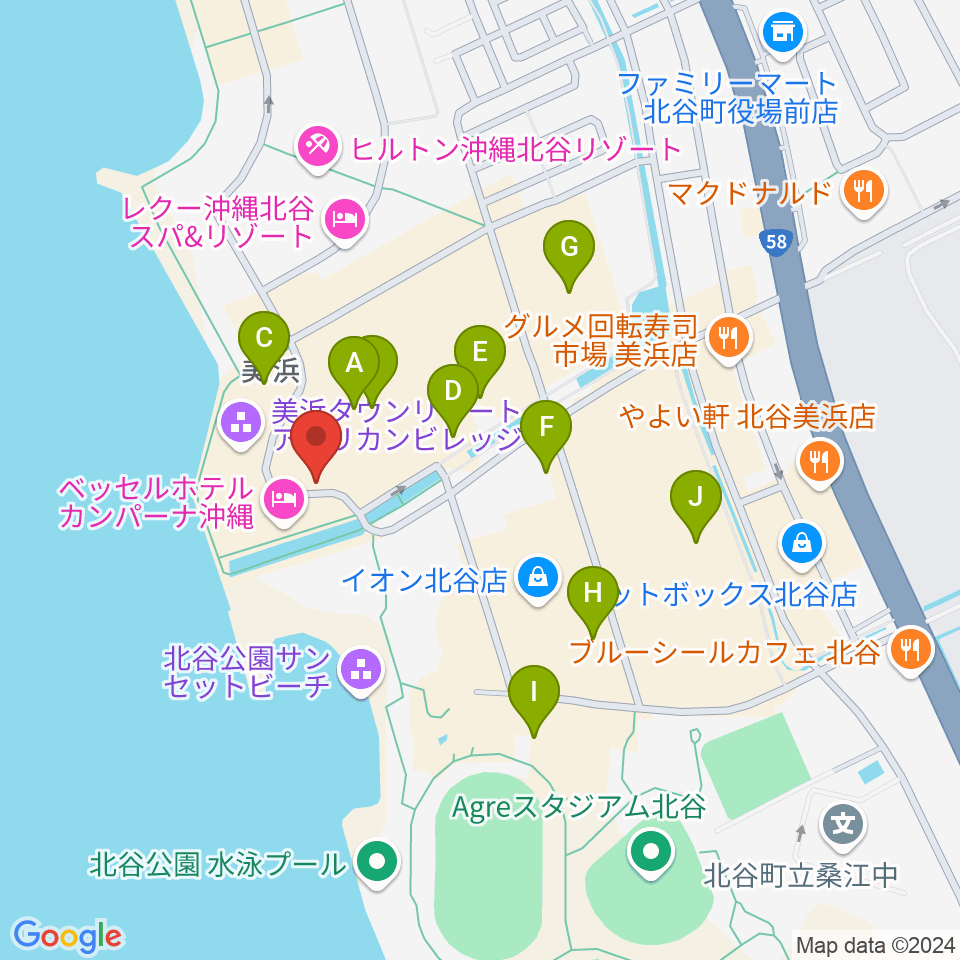 ライブハウスモッズ周辺の駐車場・コインパーキング一覧地図