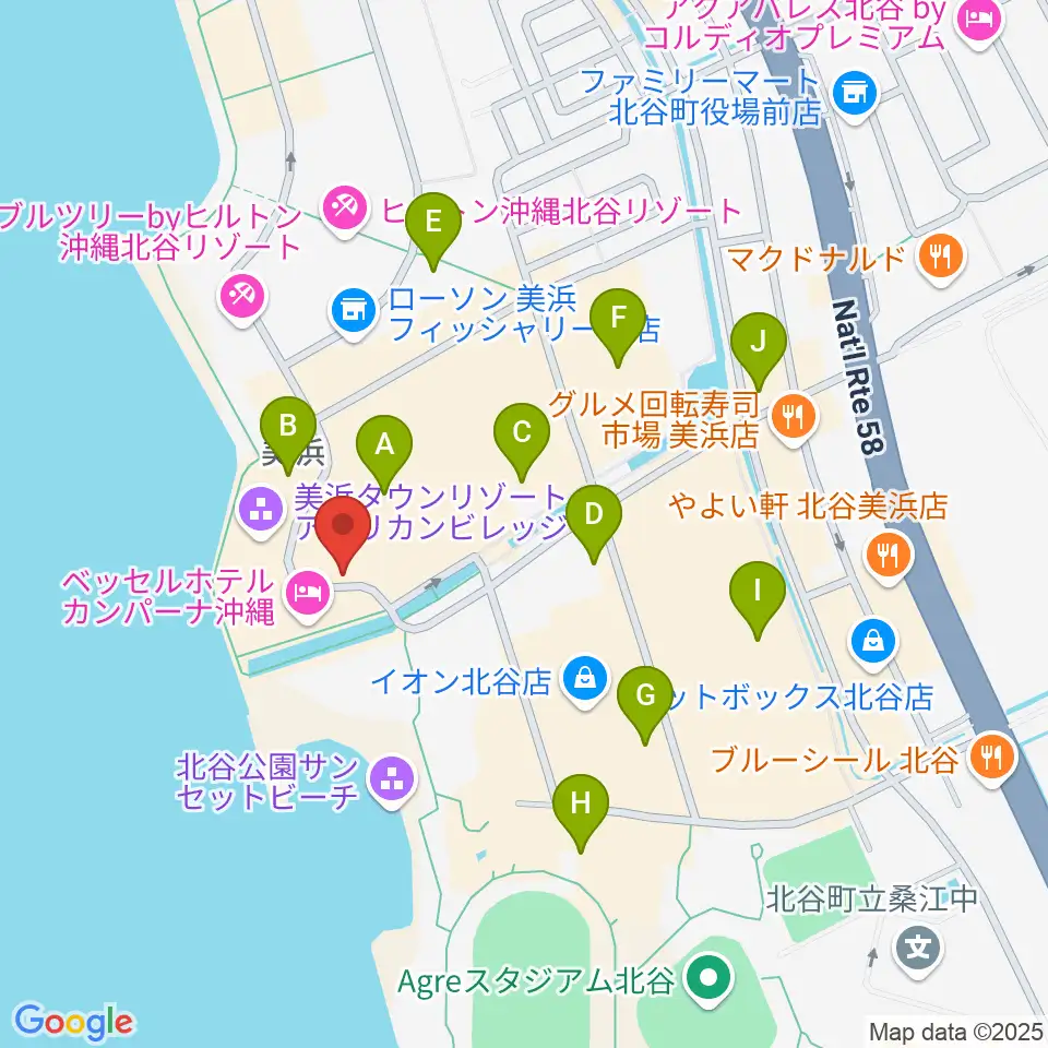 ライブハウスモッズ周辺の駐車場・コインパーキング一覧地図