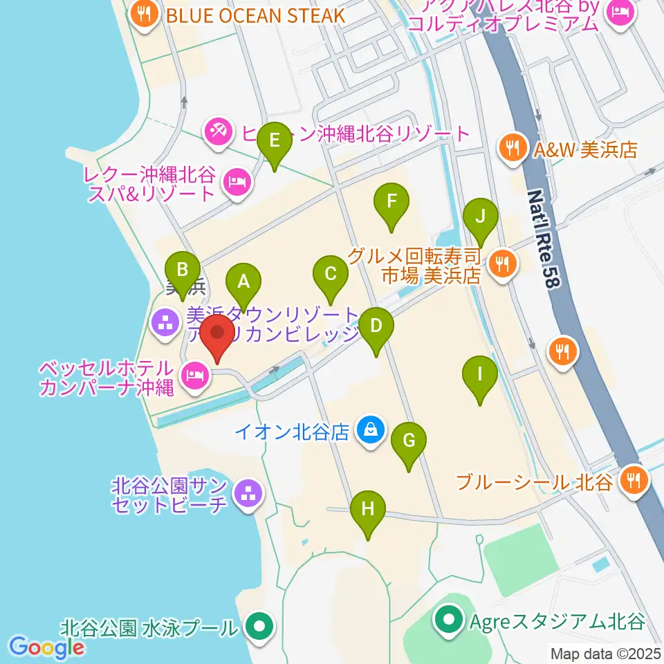 ライブハウスモッズ周辺の駐車場・コインパーキング一覧地図
