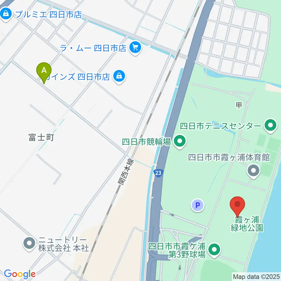 四日市ドーム周辺の駐車場・コインパーキング一覧地図