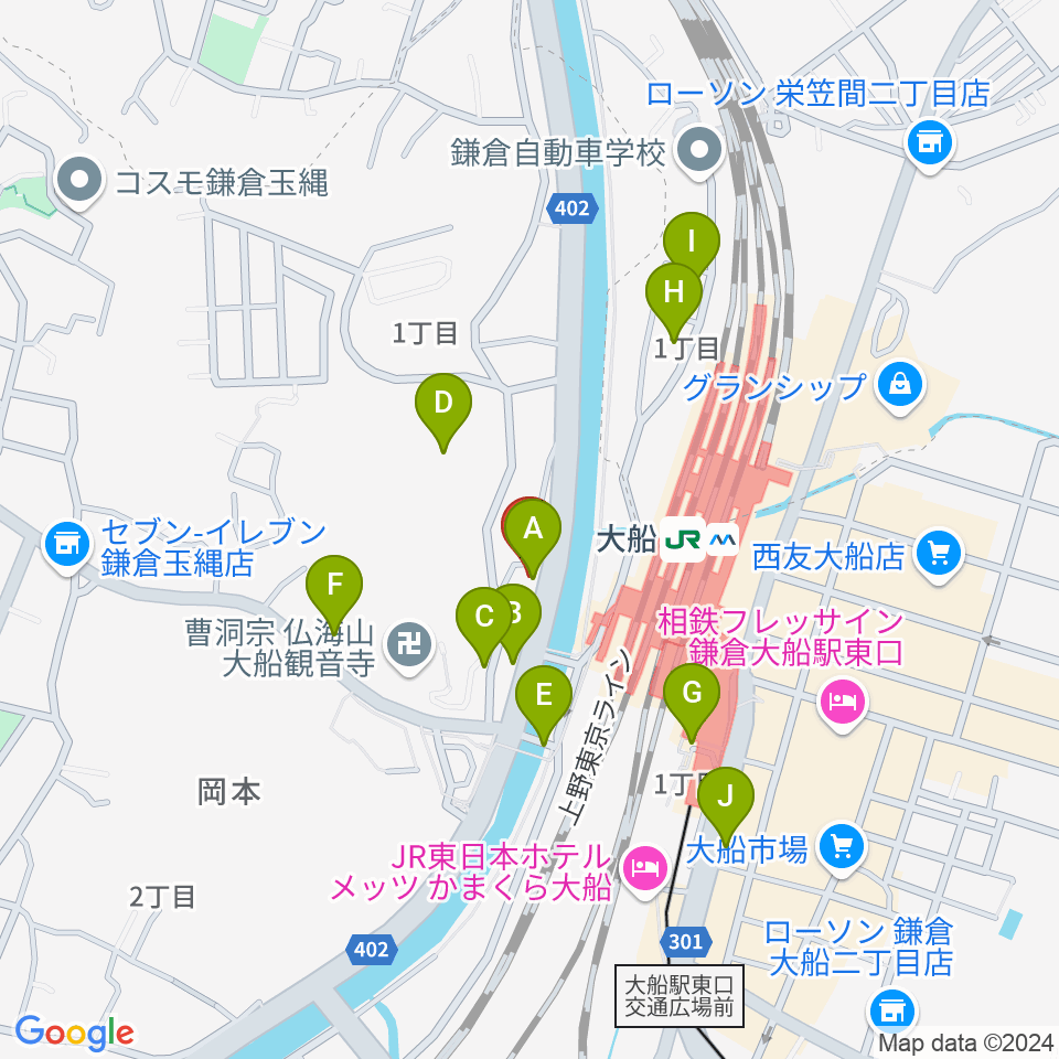 tuttofare〈ﾄｩｯﾄﾌｧｰﾚ〉周辺の駐車場・コインパーキング一覧地図