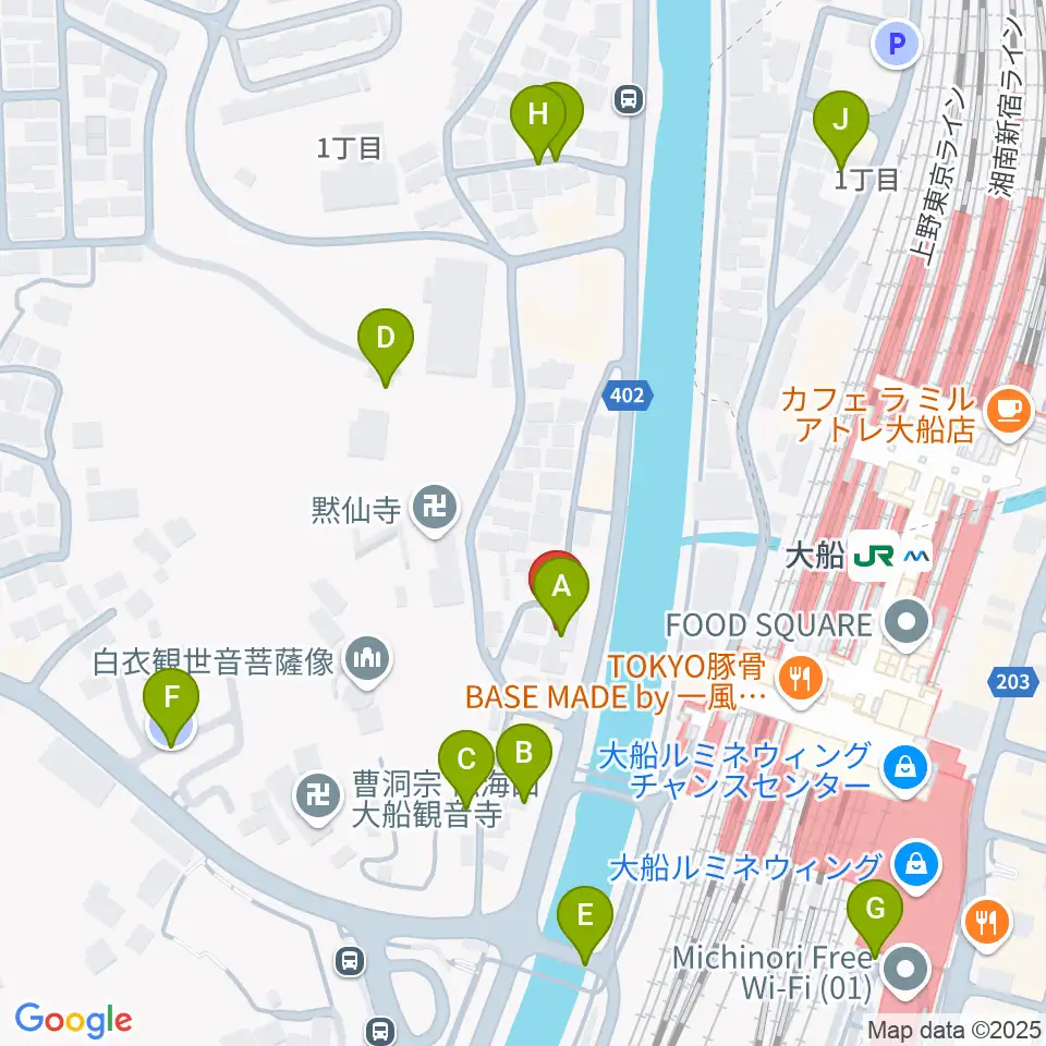 tuttofare〈トゥットファーレ〉周辺の駐車場・コインパーキング一覧地図