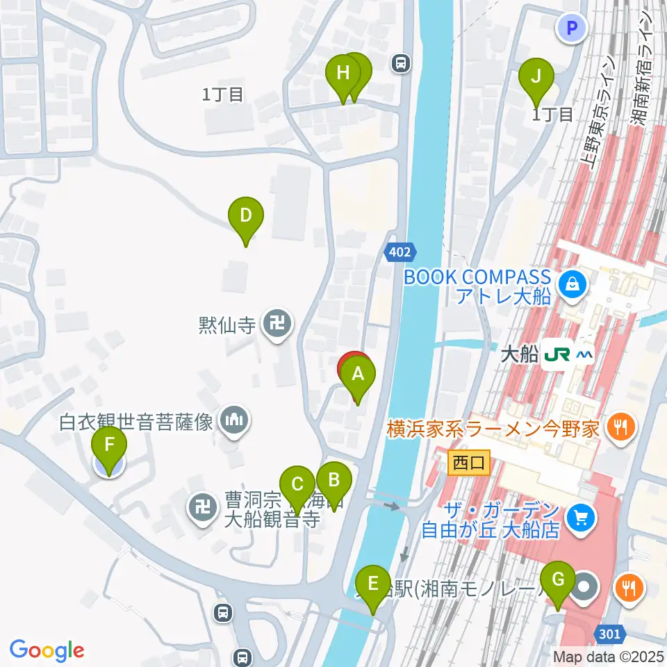 tuttofare〈トゥットファーレ〉周辺の駐車場・コインパーキング一覧地図