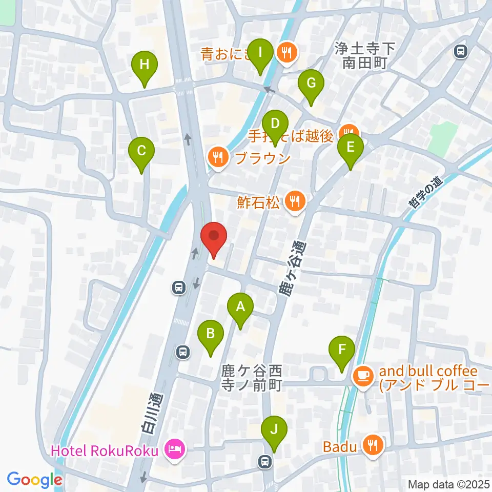 外 soto周辺の駐車場・コインパーキング一覧地図