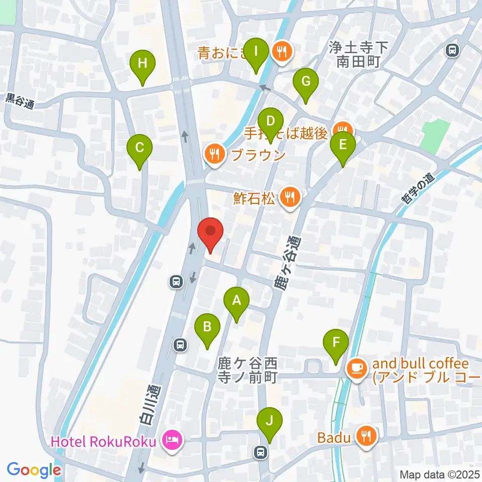 外 soto周辺の駐車場・コインパーキング一覧地図