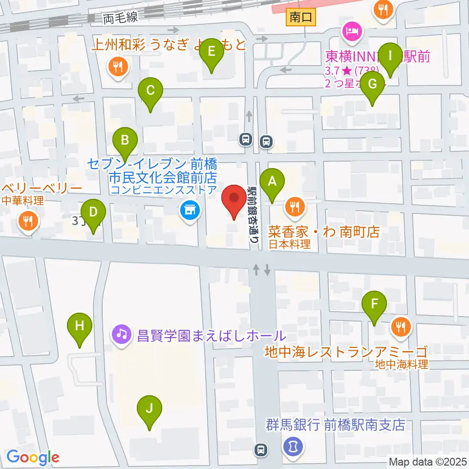 ブラスデコ周辺の駐車場・コインパーキング一覧地図