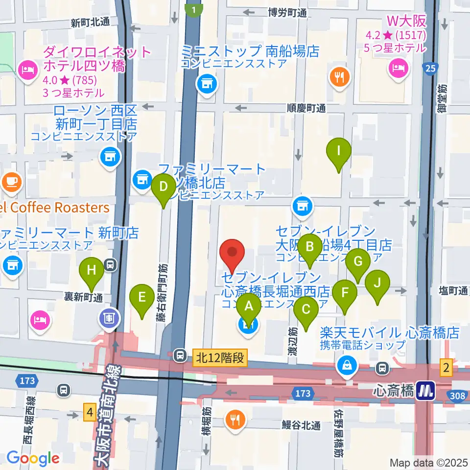 FUN HOUSE周辺の駐車場・コインパーキング一覧地図