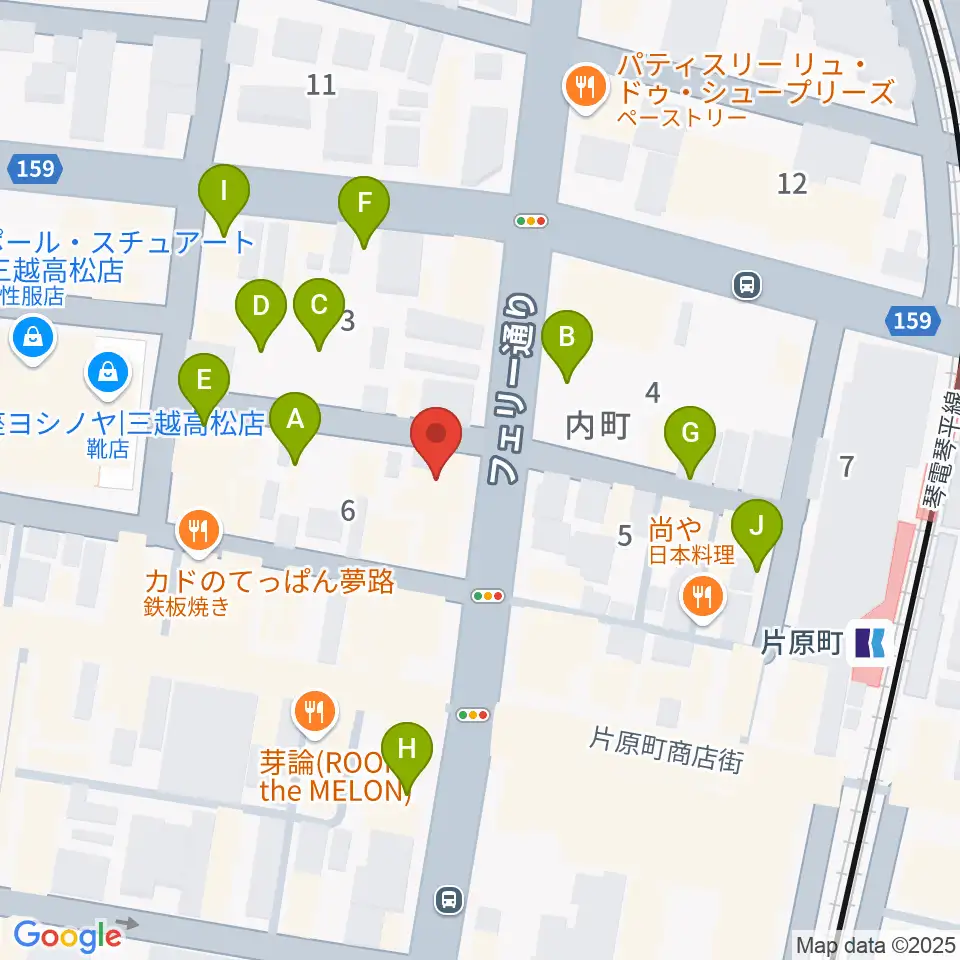 MUSIC FARM周辺の駐車場・コインパーキング一覧地図
