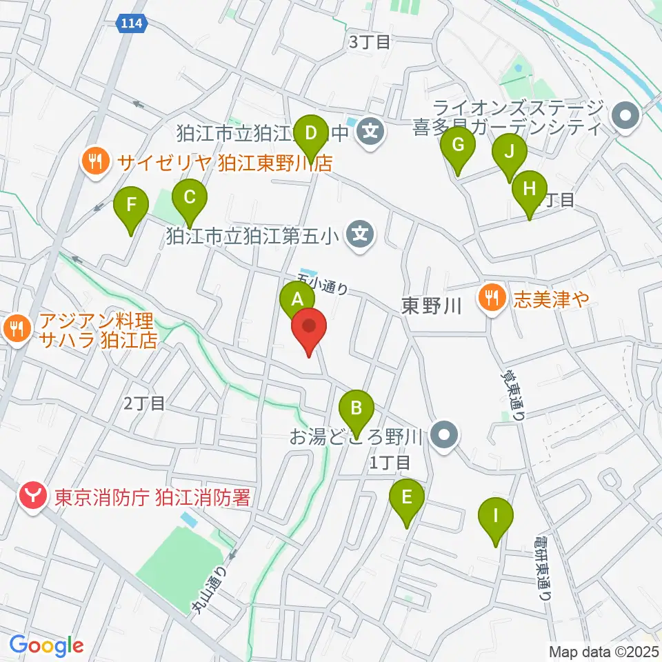 シアターグスタフ周辺の駐車場・コインパーキング一覧地図
