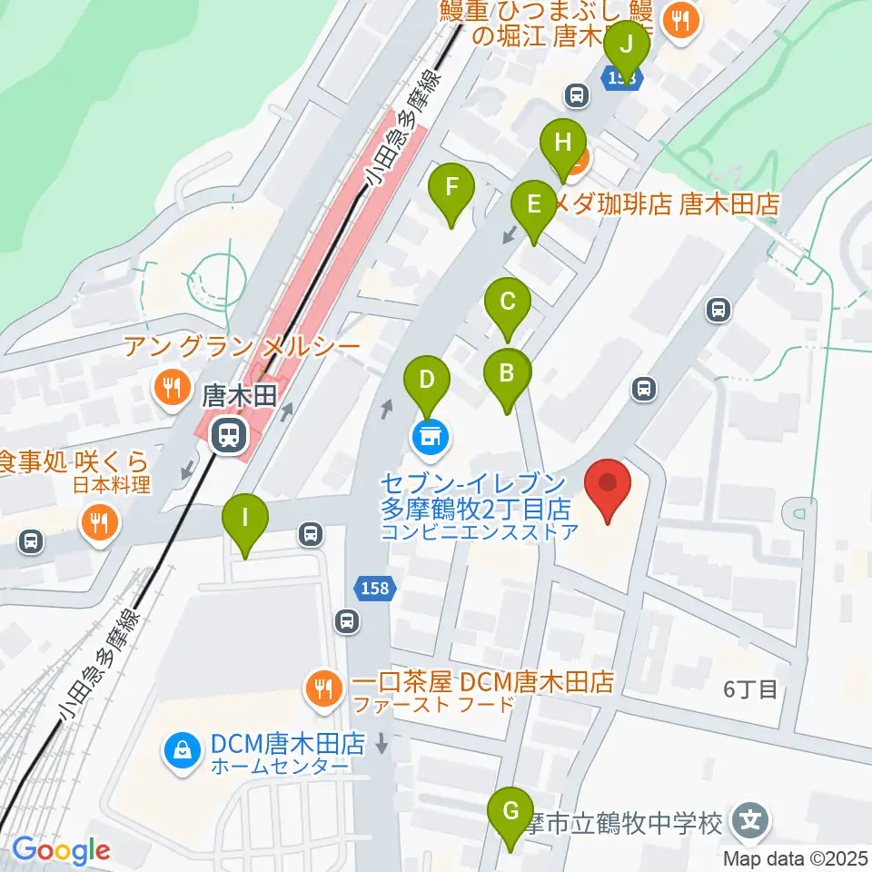 からきだ菖蒲館周辺の駐車場・コインパーキング一覧地図