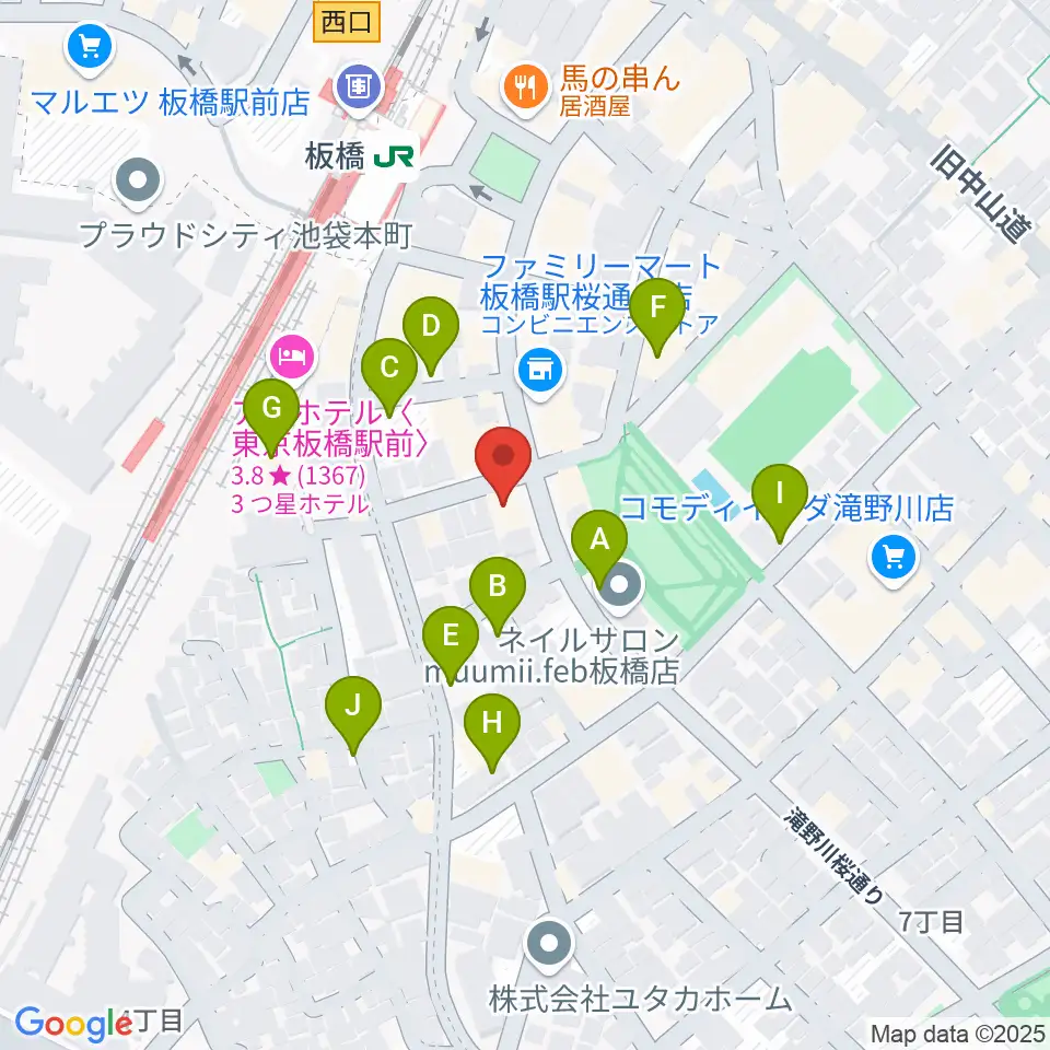 KOYUKI PIANO周辺の駐車場・コインパーキング一覧地図