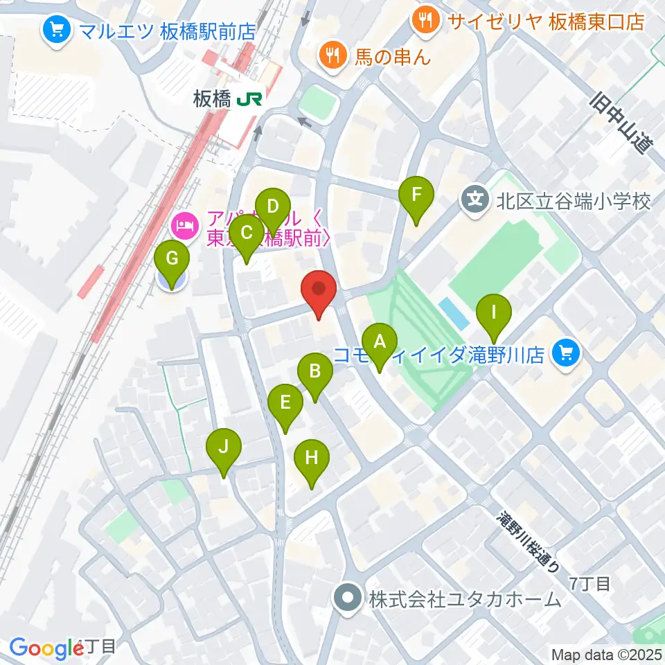 KOYUKI PIANO周辺の駐車場・コインパーキング一覧地図