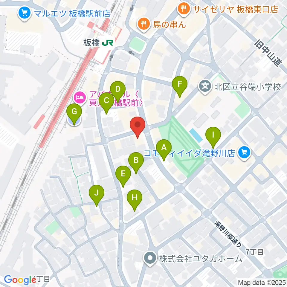 KOYUKI PIANO周辺の駐車場・コインパーキング一覧地図