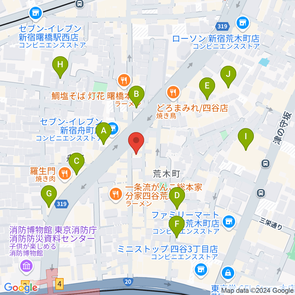 Bar un.10周辺の駐車場・コインパーキング一覧地図