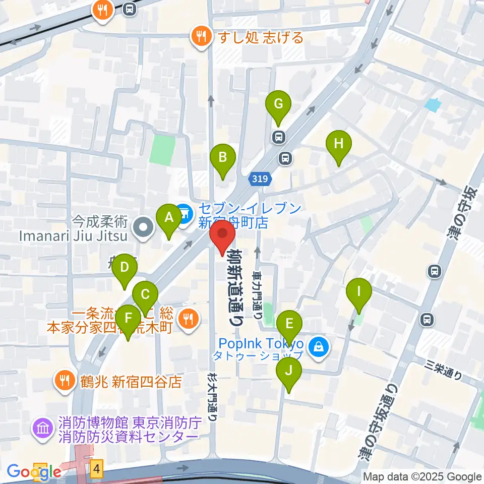 Bar un.10周辺の駐車場・コインパーキング一覧地図