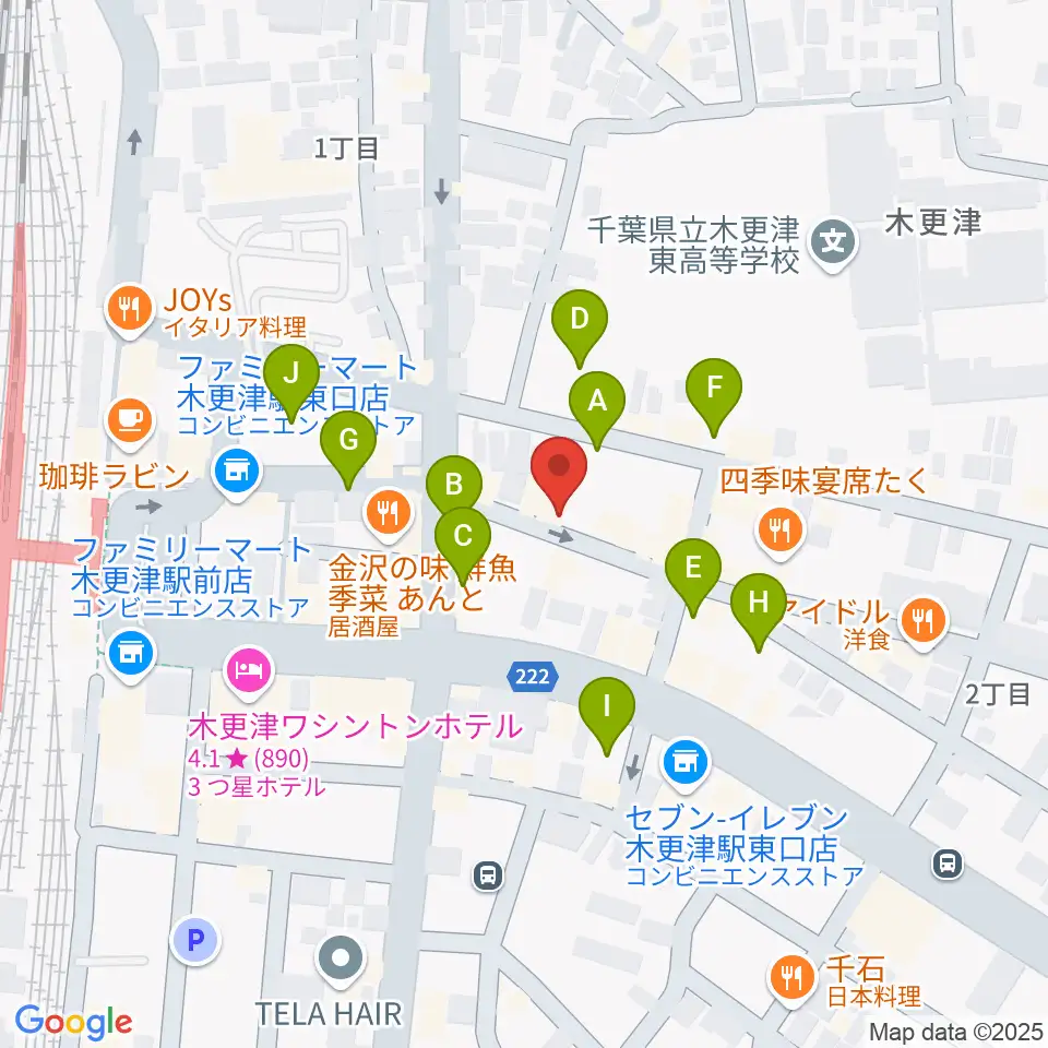 Live Spot Mick周辺の駐車場・コインパーキング一覧地図