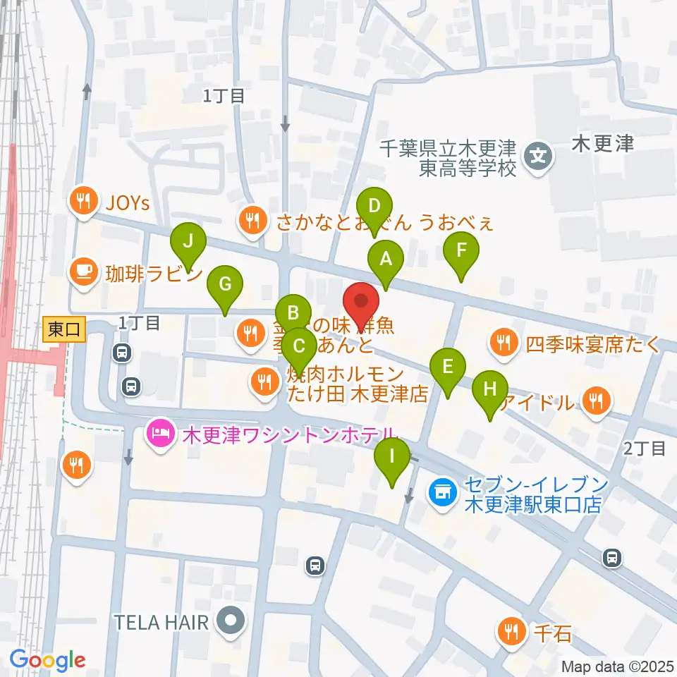 Live Spot Mick周辺の駐車場・コインパーキング一覧地図