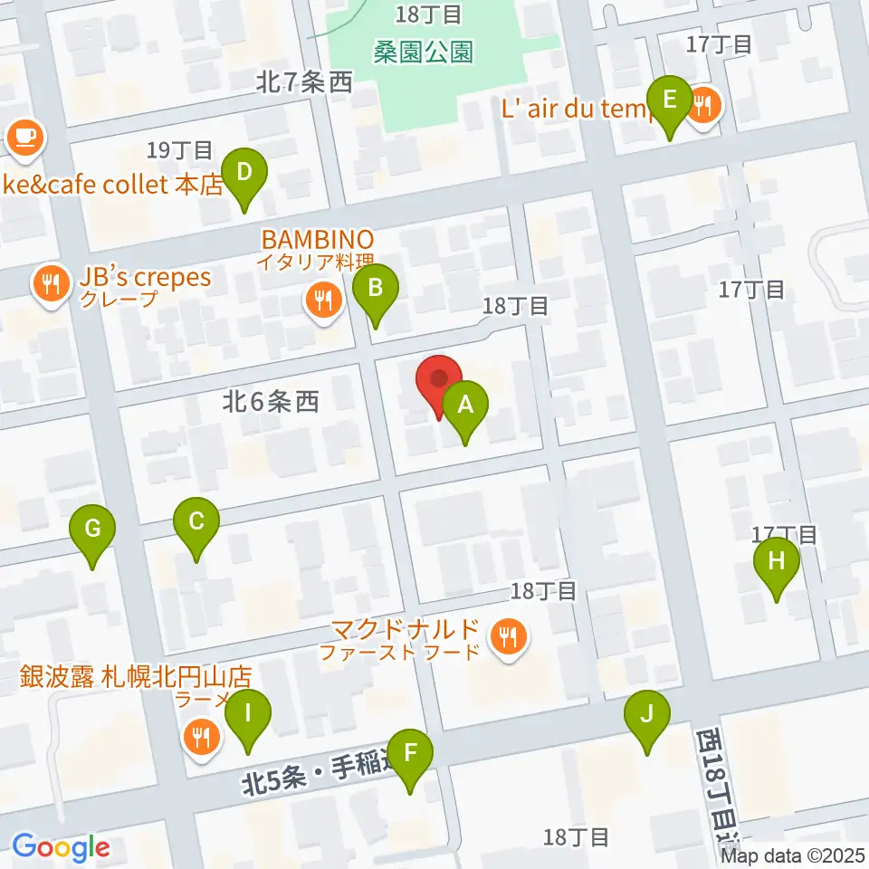 ディスカバリースタジオ周辺の駐車場・コインパーキング一覧地図