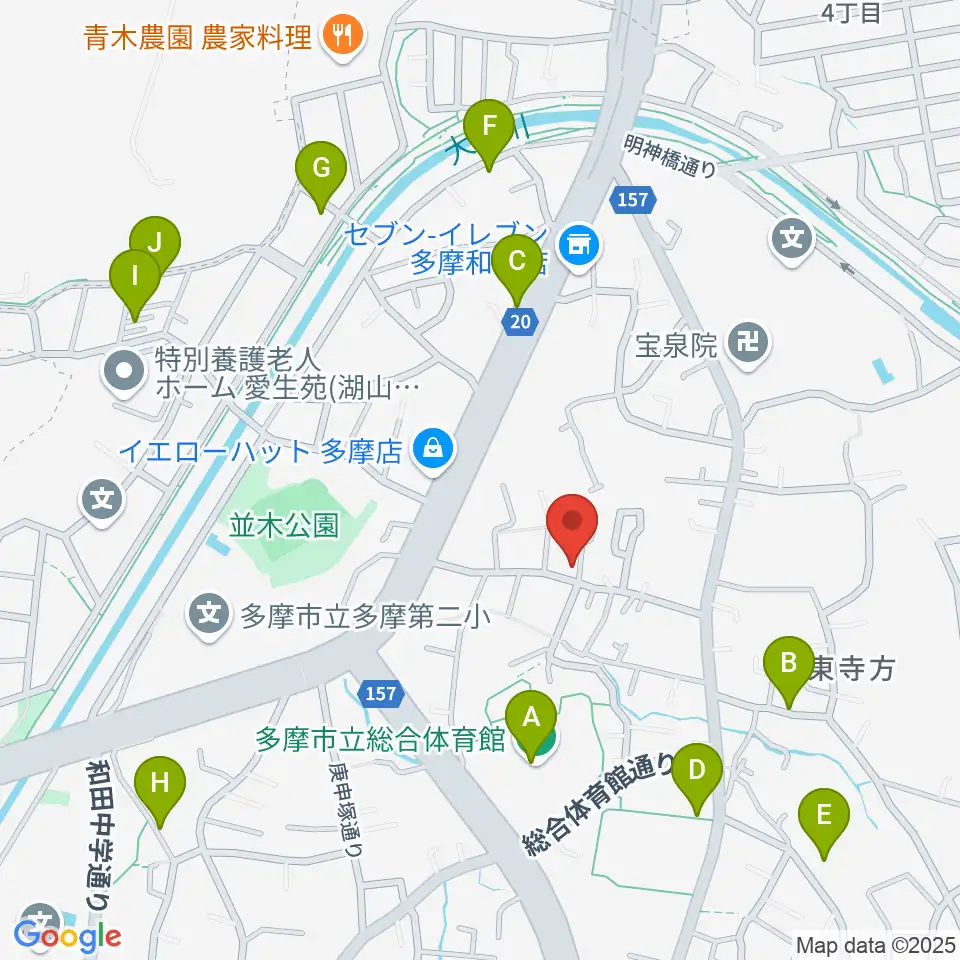 大樹バイオリン工房周辺の駐車場・コインパーキング一覧地図