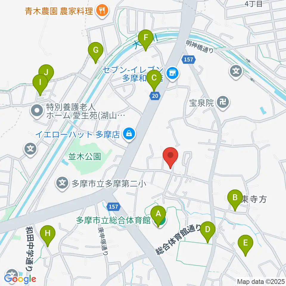 大樹バイオリン工房周辺の駐車場・コインパーキング一覧地図