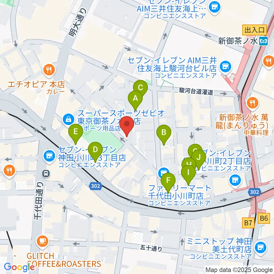 エンギター周辺の駐車場・コインパーキング一覧地図