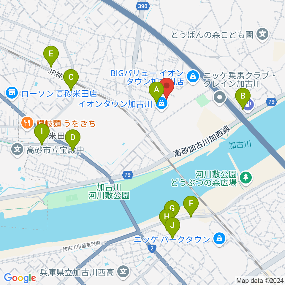 ブラウアー音楽練習場＆アカデミー周辺の駐車場・コインパーキング一覧地図