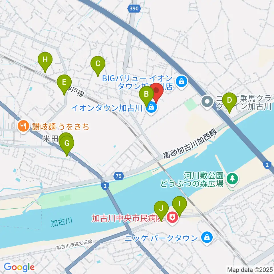 ブラウアー音楽練習場&アカデミー周辺の駐車場・コインパーキング一覧地図