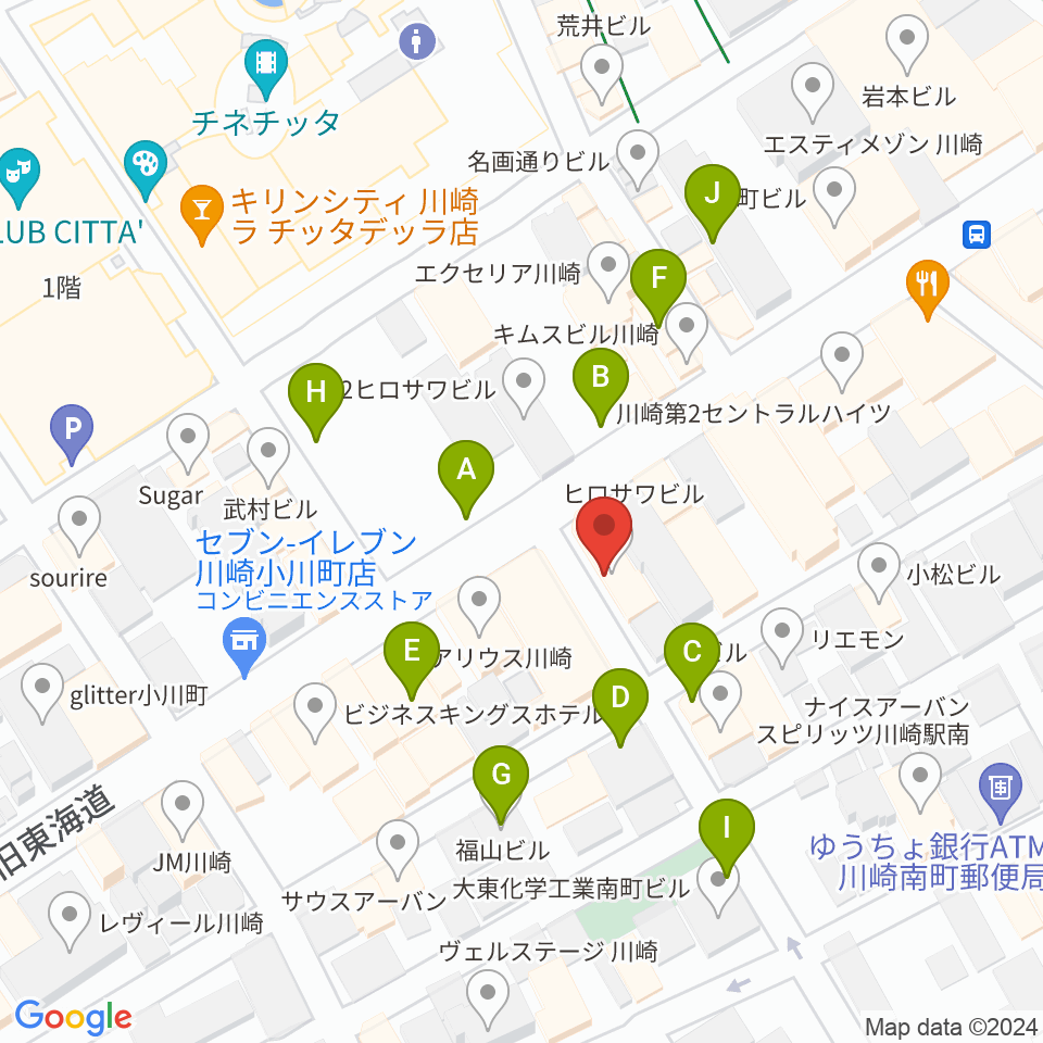 Public House ぴあにしも周辺の駐車場・コインパーキング一覧地図