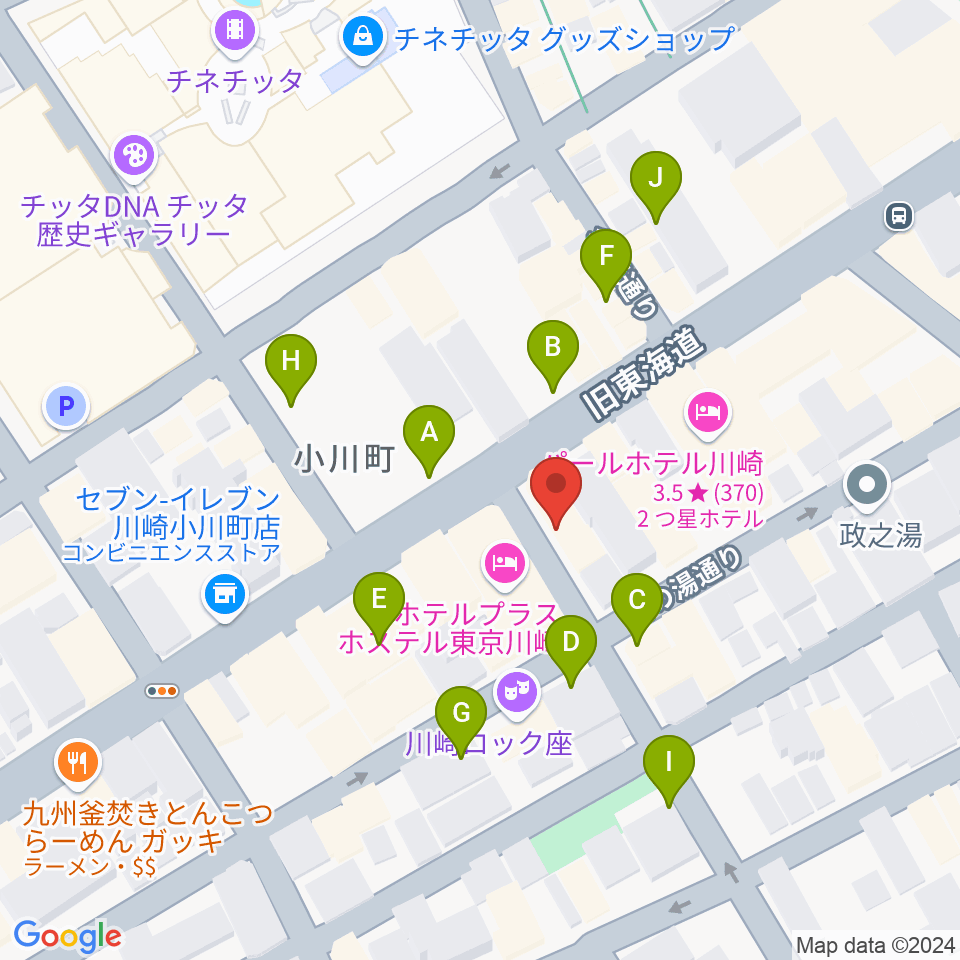 Public House ぴあにしも周辺の駐車場・コインパーキング一覧地図