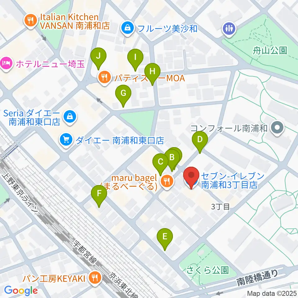 FREE SPACE ALIVE周辺の駐車場・コインパーキング一覧地図